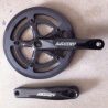 Pedal crank with gear wheel - for electric bike