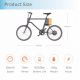 E-bikeapp-mw 20 "con una aplicación para teléfonos inteligentes