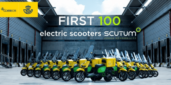 The State Post Office of Spain has once again purchased a series of electric scooters